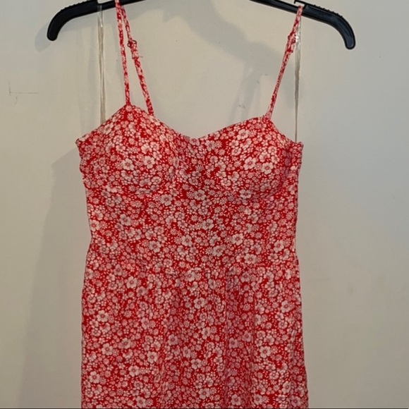 ⭐️SALE⭐️ ⭐️NWT Red floral maxi dress - Picture 3 of 7